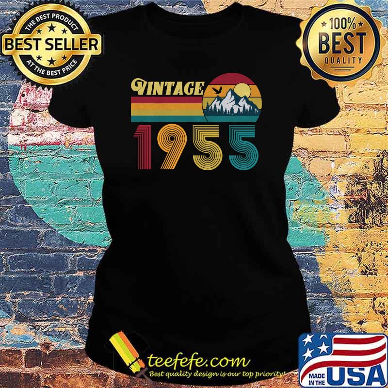 Vintage 1955 66th Birthday 66 Years Old T-Shirt Ladies tee Vintage 1955 66th Birthday 66 Years Old T-Shirt Ladies tee