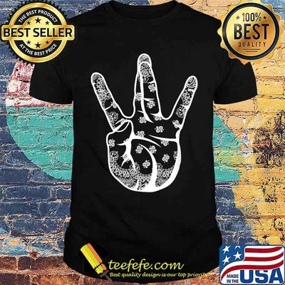 Westside Bandana Hand Sign Gangsta Rap T-Shirt