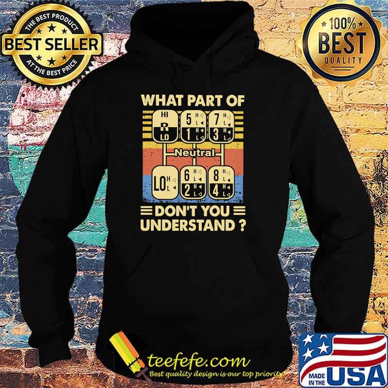 What part of dont you understand neutral vintage s Hoodie What part of dont you understand neutral vintage s Hoodie