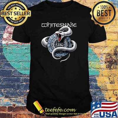 Whitesnakes Logo T-Shirt