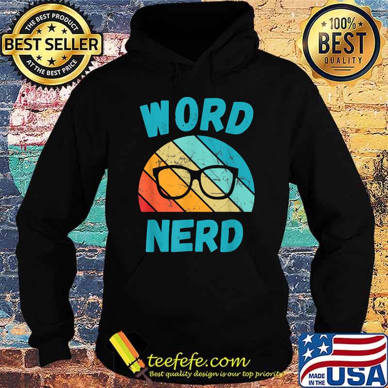 Word Nerd Glasses Vintage T-Shirt Hoodie Word Nerd Glasses Vintage T-Shirt Hoodie