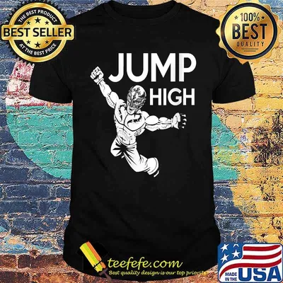 Wrestling Wrestler Jump High T-Shirt