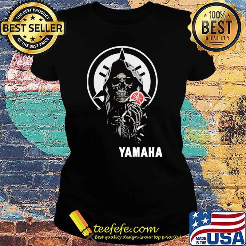 Yamaha Logo Skull Shirt Ladies tee Yamaha Logo Skull Shirt Ladies tee