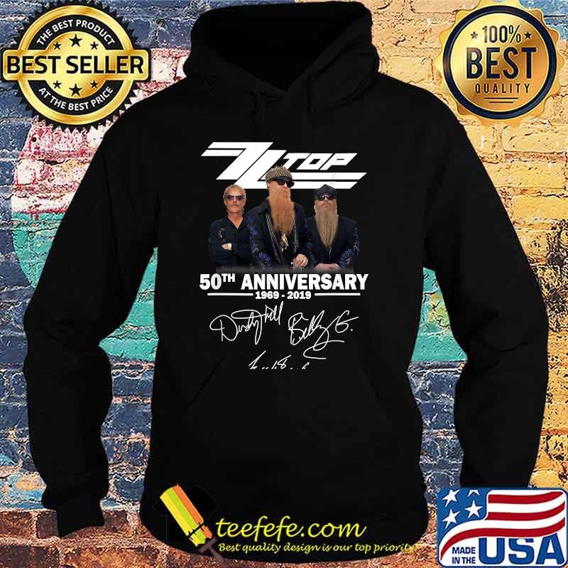 Z.Z-Top 50th Anniversary Signatures T-Shirt Hoodie Z.Z-Top 50th Anniversary Signatures T-Shirt Hoodie