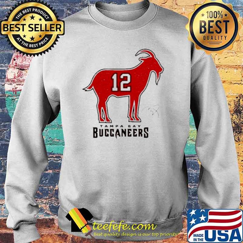 12 Tampa Bay Buccaneers The Goat signature s Sweater 12 Tampa Bay Buccaneers The Goat signature s Sweater