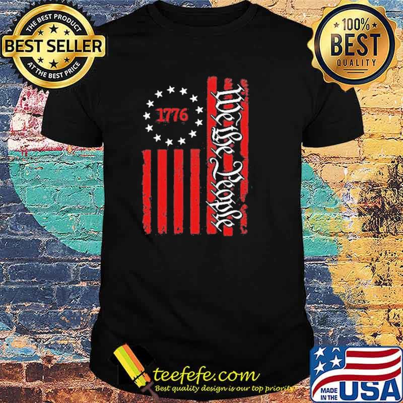 1776 We The People American Flag shirt