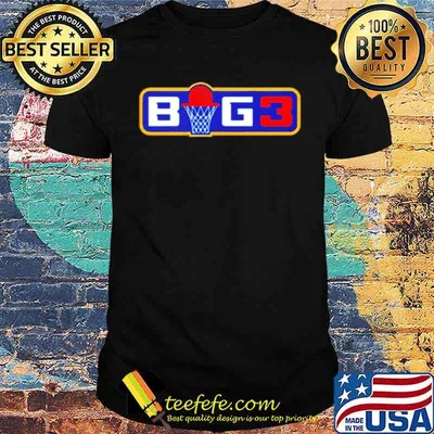 2021 Big 3 Basketball shirt