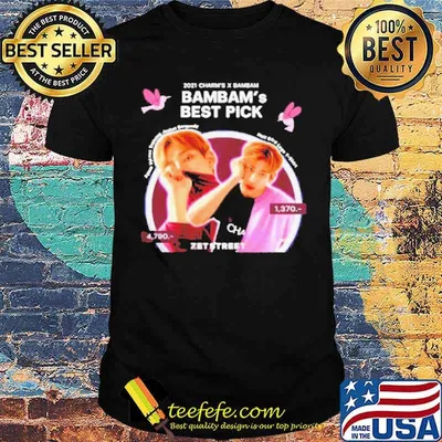 2021 Charms X Bambam Bambams Best Pick Agase Velvet Training Jacket Burgundy shirt