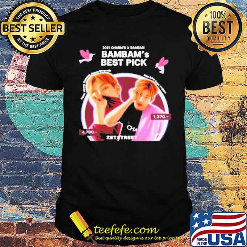 2021 Charms X Bambam Bambams Best Pick Agase Velvet Training Jacket Burgundy shirt