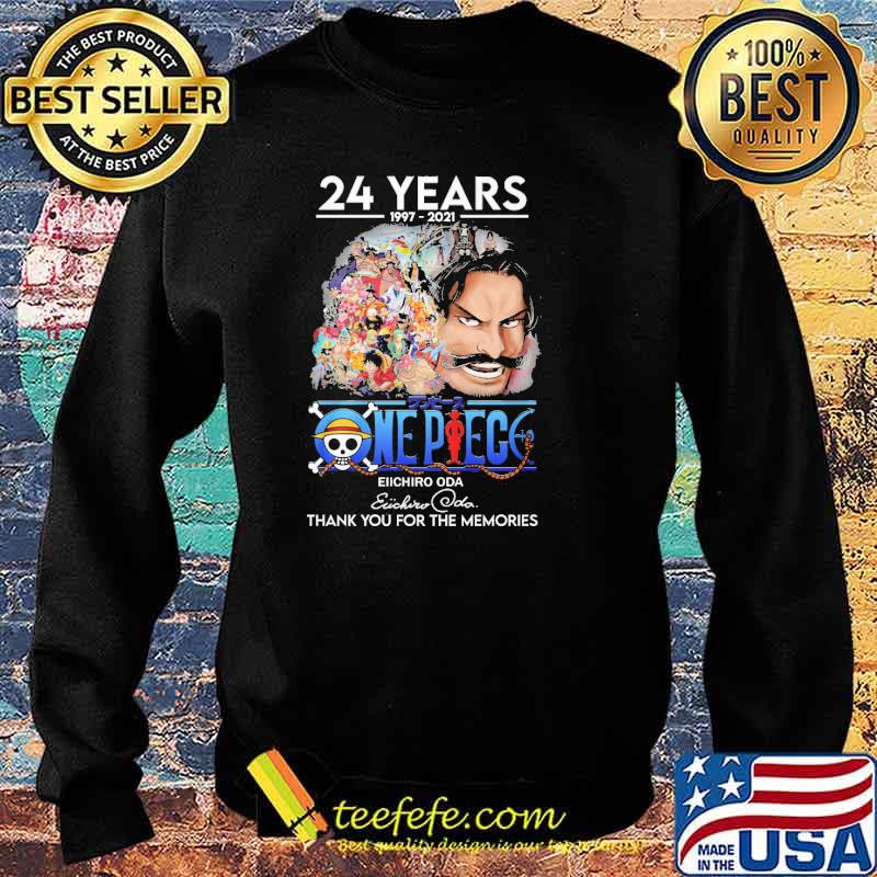 24 years Nepiec Eiichiro oda thank you for the memories s Sweater 24 years Nepiec Eiichiro oda thank you for the memories s Sweater