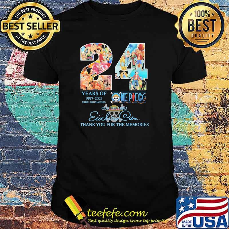 24 years of 1997-2021 Nepiec thank you for the memories shirt