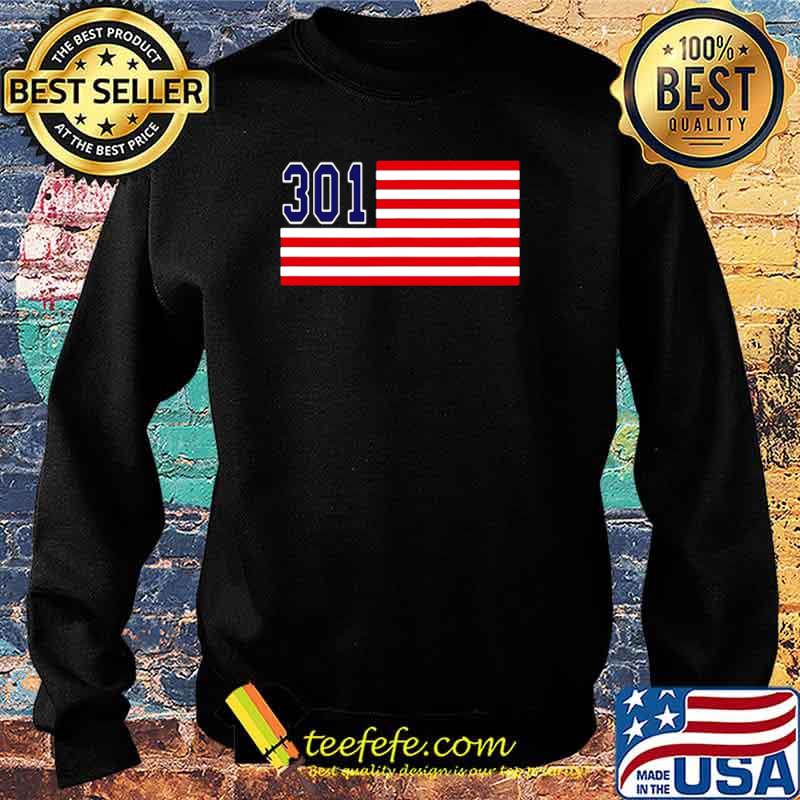 301 Area Code Maryland Hometown American Flag s Sweater 301 Area Code Maryland Hometown American Flag s Sweater