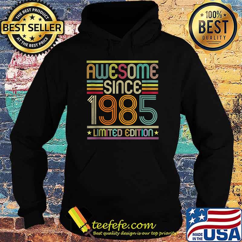36th Birthday Vintage Tee 36 Years Old Awesome Since 1985 T-s Hoodie 36th Birthday Vintage Tee 36 Years Old Awesome Since 1985 T-s Hoodie