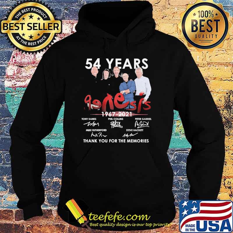 54 years genesis 1967-2021 thank you for the memories s Hoodie 54 years genesis 1967-2021 thank you for the memories s Hoodie