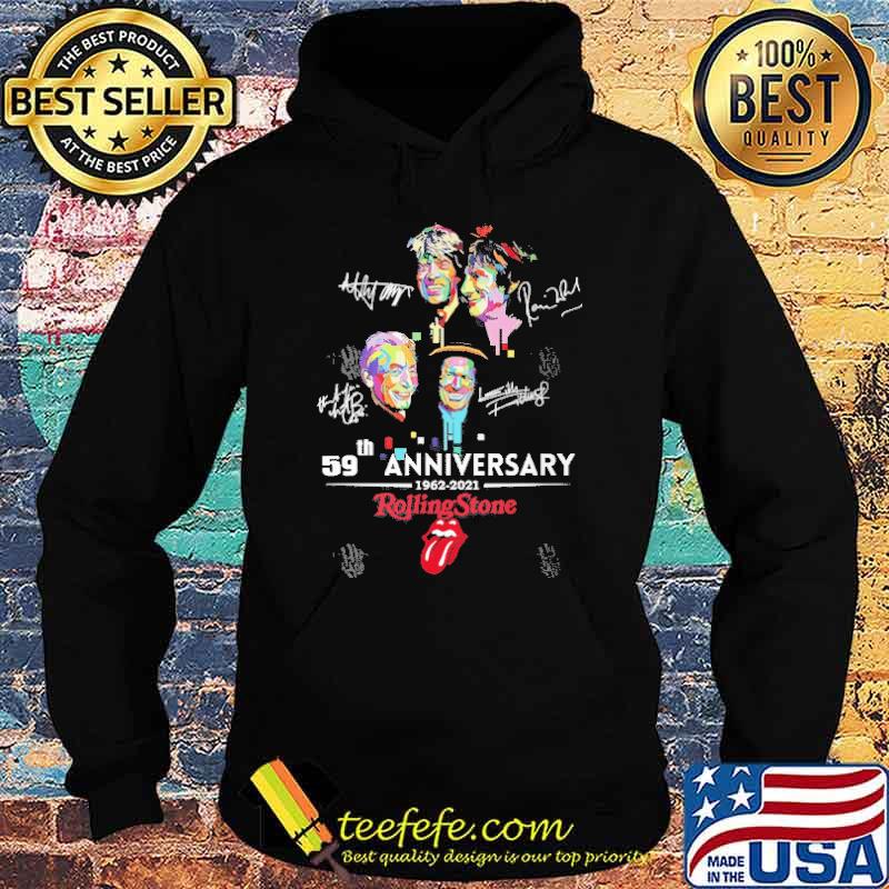 59th Anniverasy 1962 2021 Rollingstone Shirt Hoodie 59th Anniverasy 1962 2021 Rollingstone Shirt Hoodie