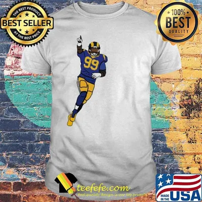 Aaron Donald Sack Celebration NFL Los Angeles Rams Shirt