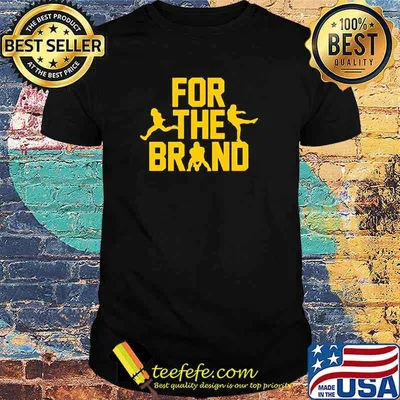 Aaron Rodgers for the brand shirt