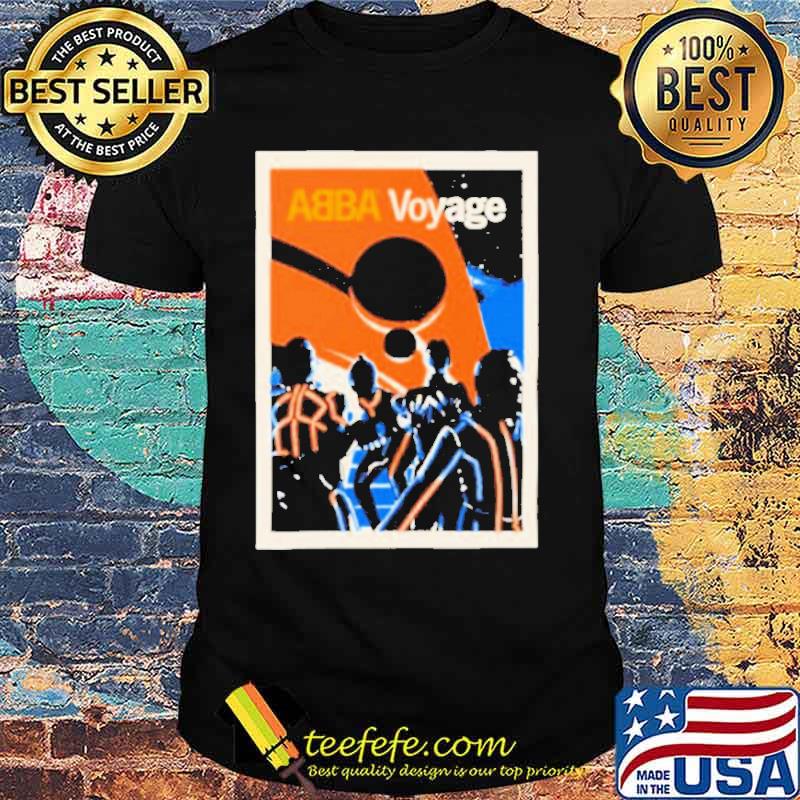 ABBA voyage silhouette space shirt