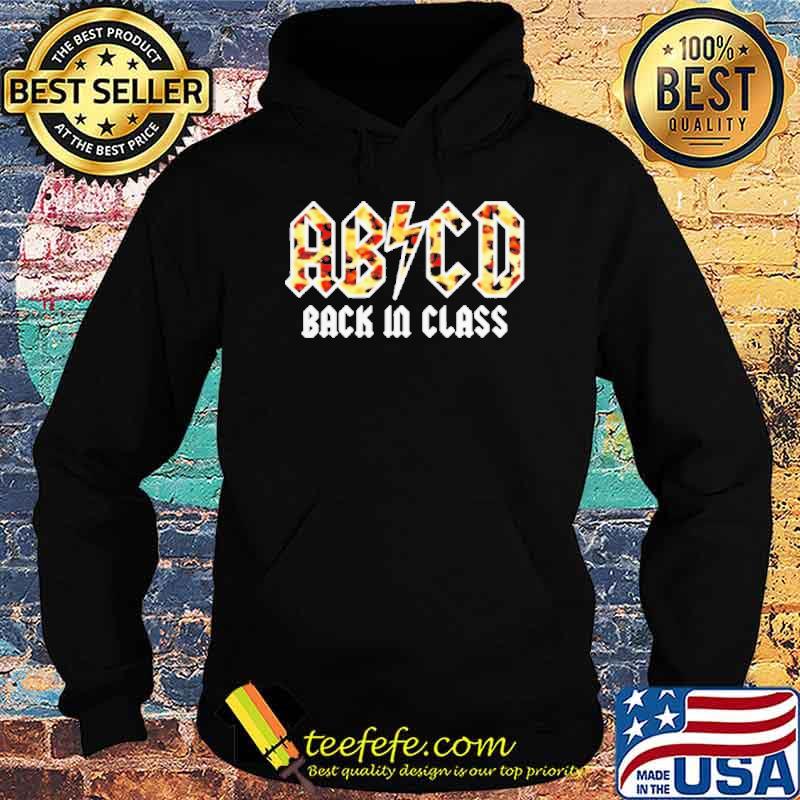 Abcd Back In Class Lets Rock s Hoodie Abcd Back In Class Lets Rock s Hoodie