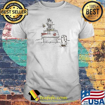 About A Little Afraid of That Ghost Snoopy Woodstock Shirt