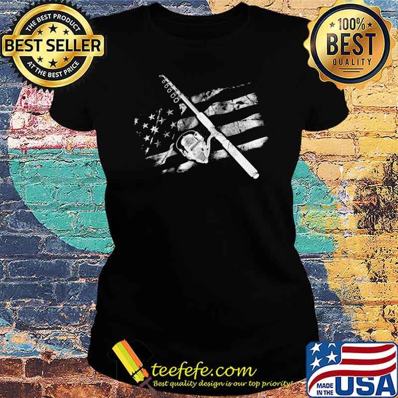 Acid rod american flag s Ladies tee Acid rod american flag s Ladies tee