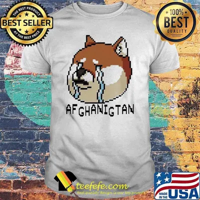 Afghanistan doge meme cry shirt
