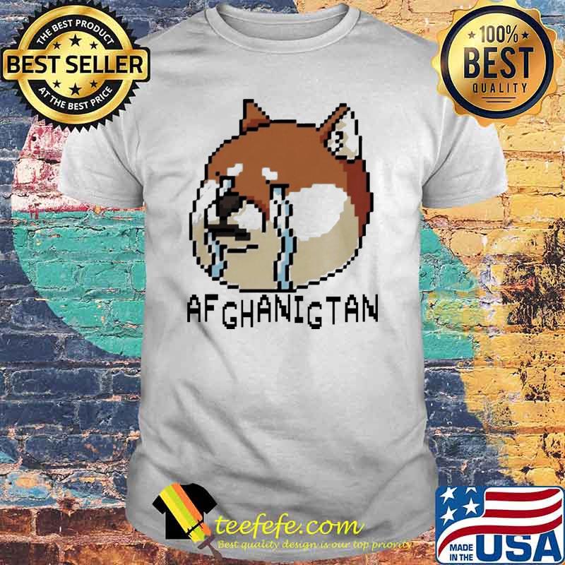 Afghanistan doge meme cry shirt