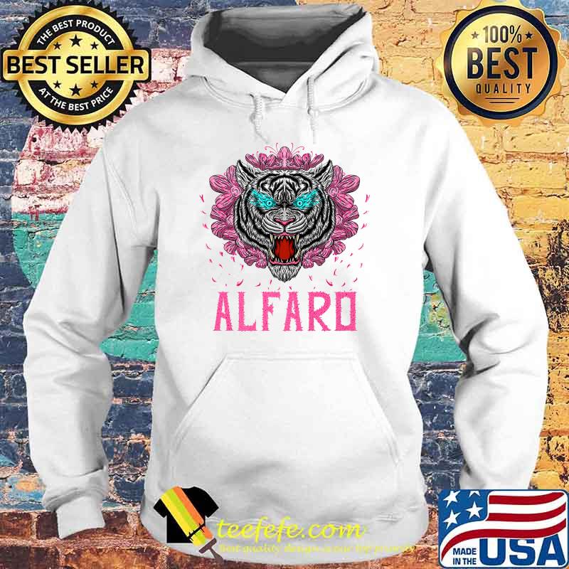 Alfaro Cherry Blossom Tiger T-Shirt Hoodie Alfaro Cherry Blossom Tiger T-Shirt Hoodie