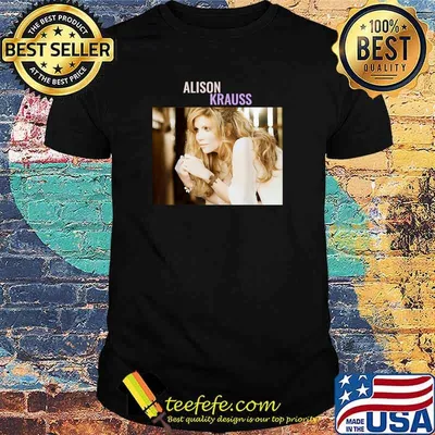 Alison Krauss American bluegrass country singer and musician T-Shirt