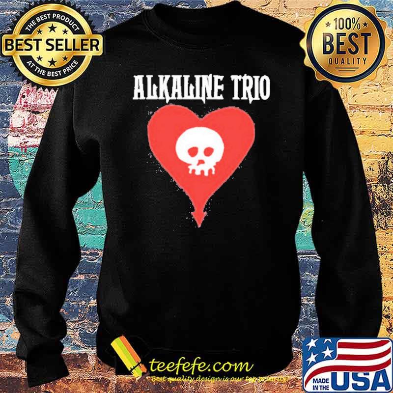 Alkaline Trio Skull Heart Shirt Sweater Alkaline Trio Skull Heart Shirt Sweater