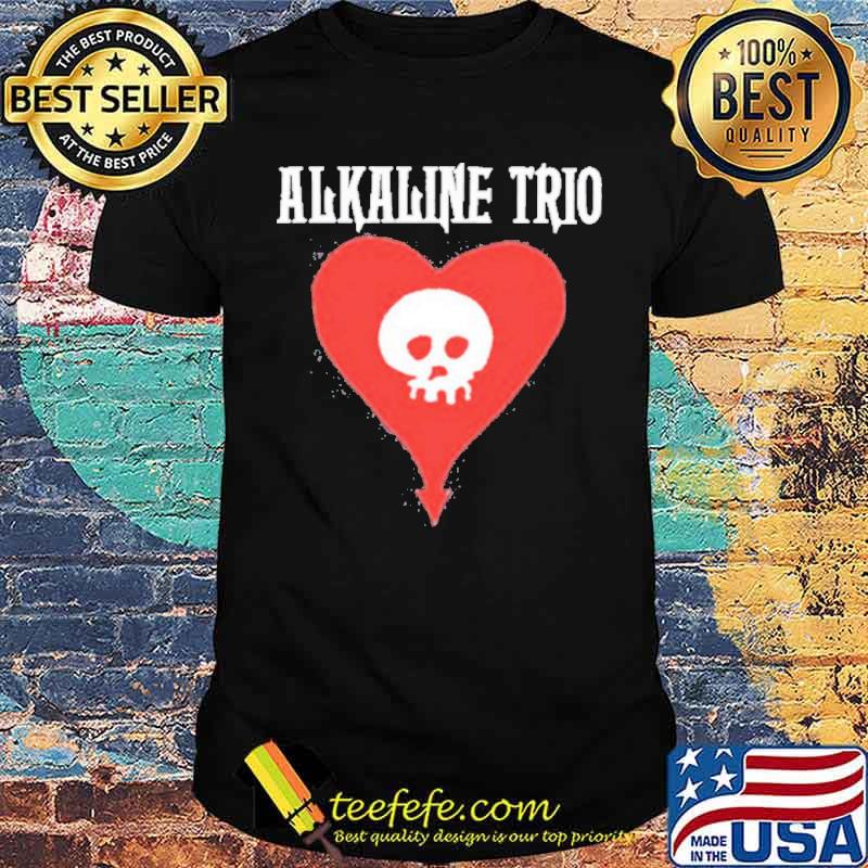 Alkaline Trio Skull Heart Shirt Alkaline Trio Skull Heart Shirt