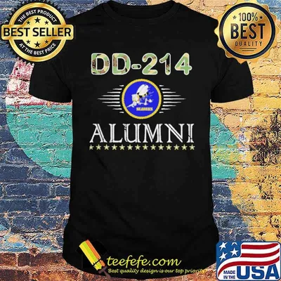 Alumni DD214 Seabees Veteran DD214 shirt
