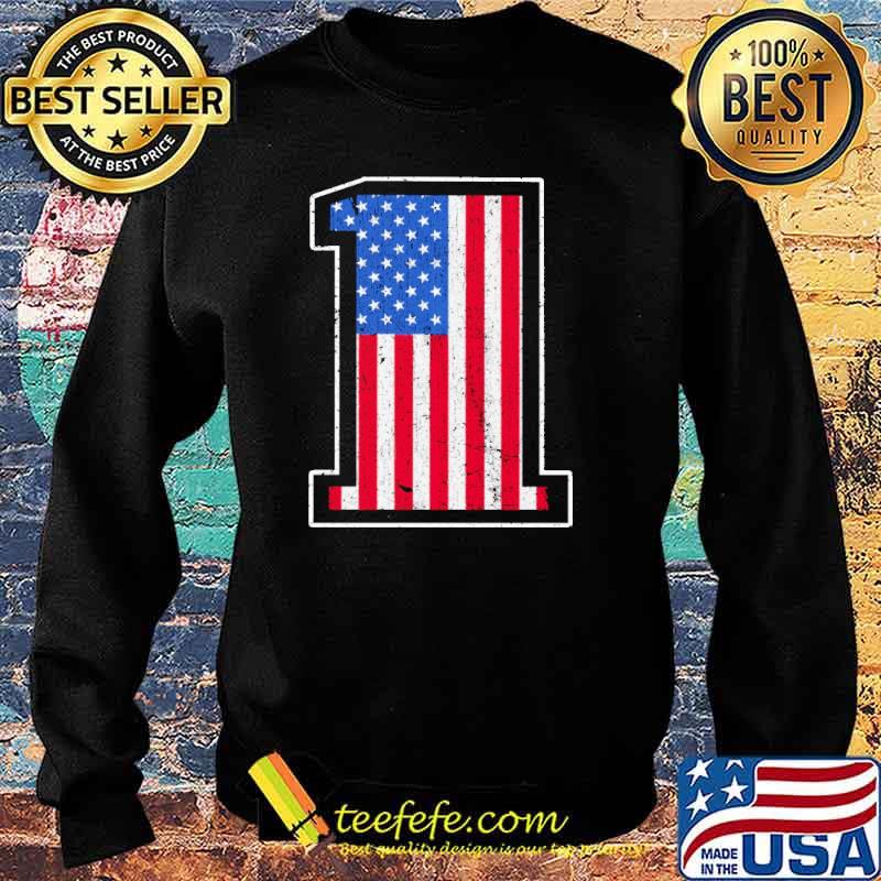 America First Usa Flag Shirt Sweater America First Usa Flag Shirt Sweater