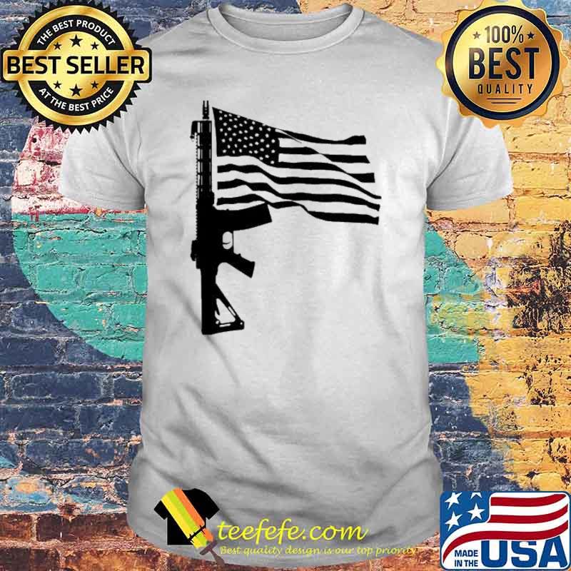America Gun Flag shirt