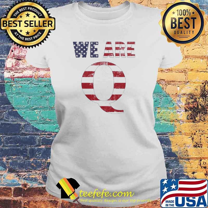 American We are Q s Laides tee American We are Q s Laides tee