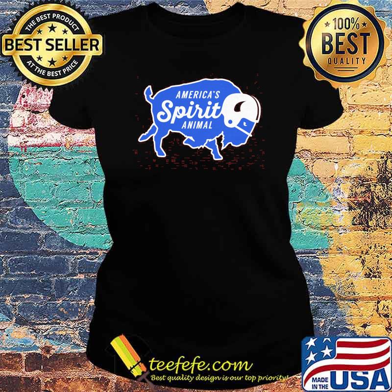 Americas spirit animal buffalo bills s Ladies tee Americas spirit animal buffalo bills s Ladies tee