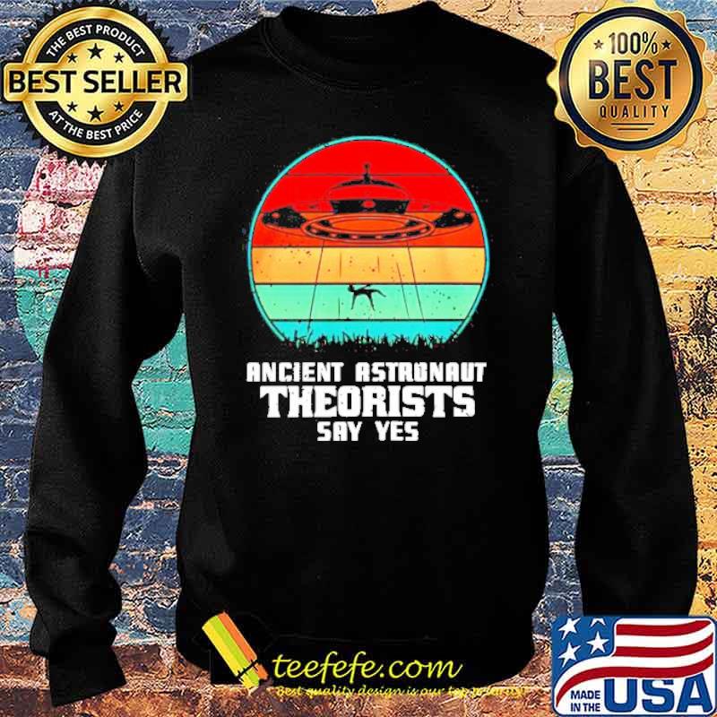 Ancient astronaut theorists say yes UFO vintage s Sweater Ancient astronaut theorists say yes UFO vintage s Sweater