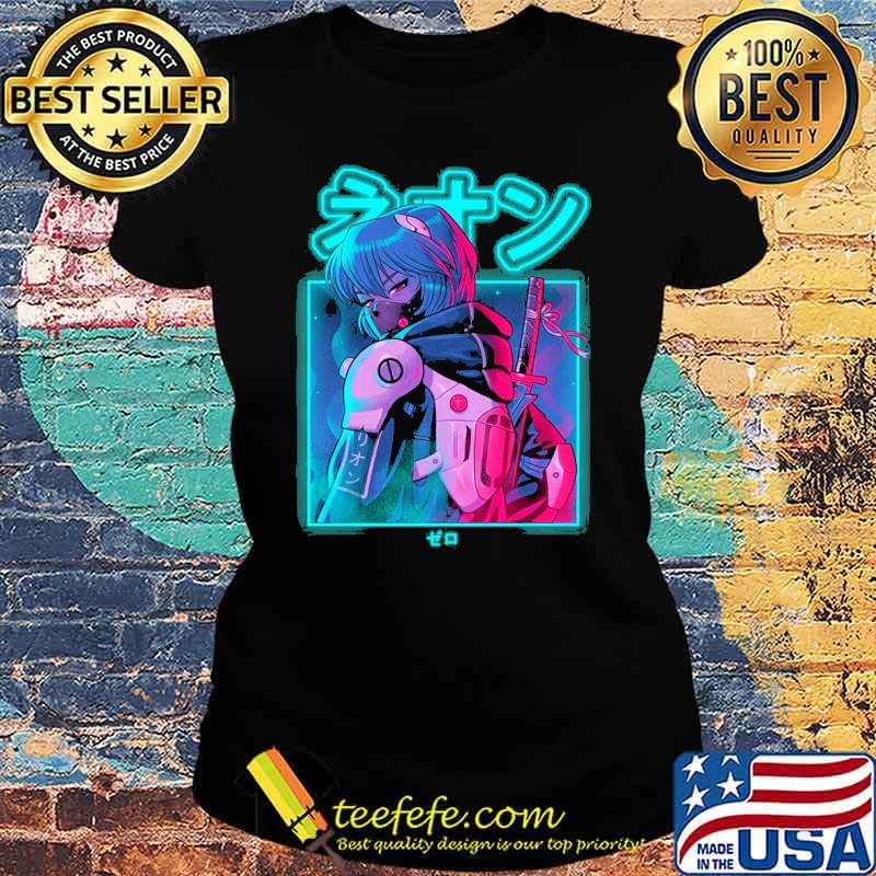 Anime Evangelion Japanese Manga Neon Genesis Evangelion Rei Ayanami Shirt Ladies tee Anime Evangelion Japanese Manga Neon Genesis Evangelion Rei Ayanami Shirt Ladies tee