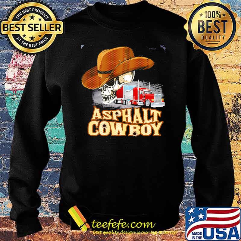 Asphalt cowboy truck skull s Sweater Asphalt cowboy truck skull s Sweater