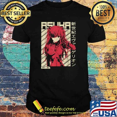 asuka evangelion Manga Anime Japan T-Shirt