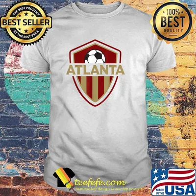 Atlanta Soccer Ball Badge Jersey logo T-Shirt