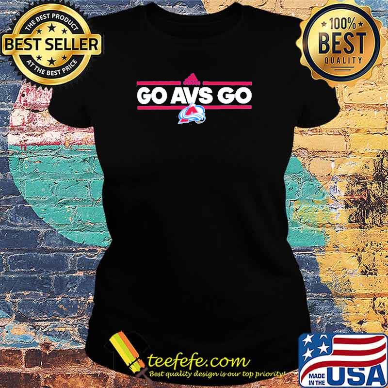 Avalanche Adidas go avs go s Ladies tee Avalanche Adidas go avs go s Ladies tee