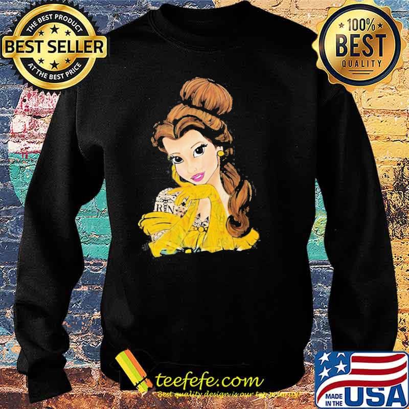 Awesome belle princess tattoos rn Emt logo Shirt Sweater Awesome belle princess tattoos rn Emt logo Shirt Sweater