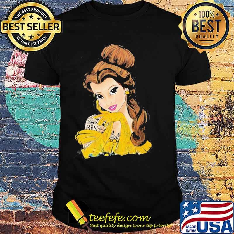 Awesome belle princess tattoos rn Emt logo Shirt