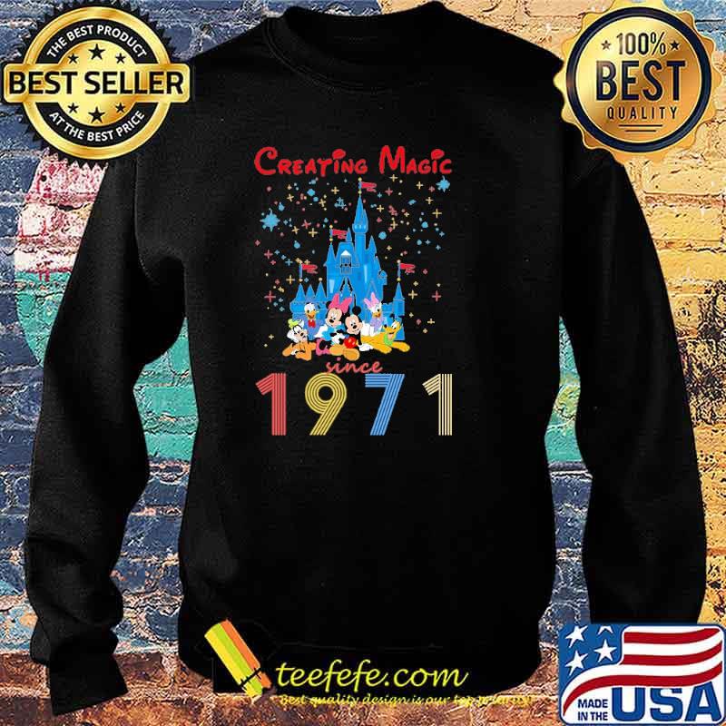Awesome creating Magic Since 1971 Disney Mickey Shirt Sweater Awesome creating Magic Since 1971 Disney Mickey Shirt Sweater