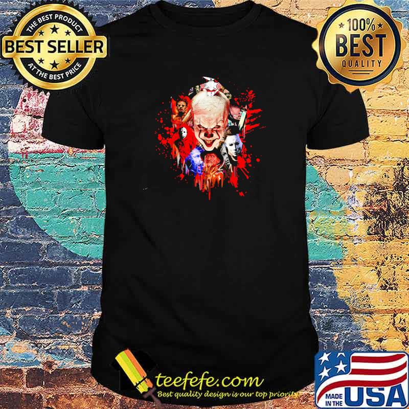 Awesome jason Voorhees Michael Myers Pennywise Chucky Freddy Krueger Hannibal Lecter Shirt