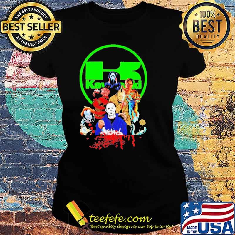 Awesome kawasaki Horror Halloween s Ladies tee Awesome kawasaki Horror Halloween s Ladies tee