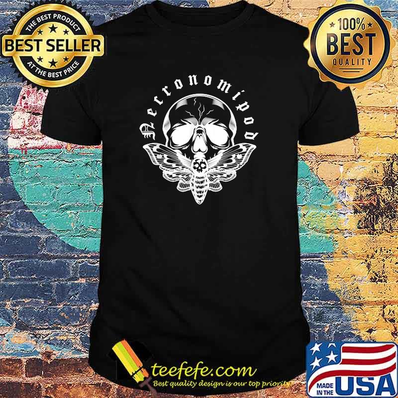 Awesome official Necronomipod Moth logo T-Shirt Awesome official Necronomipod Moth logo T-Shirt