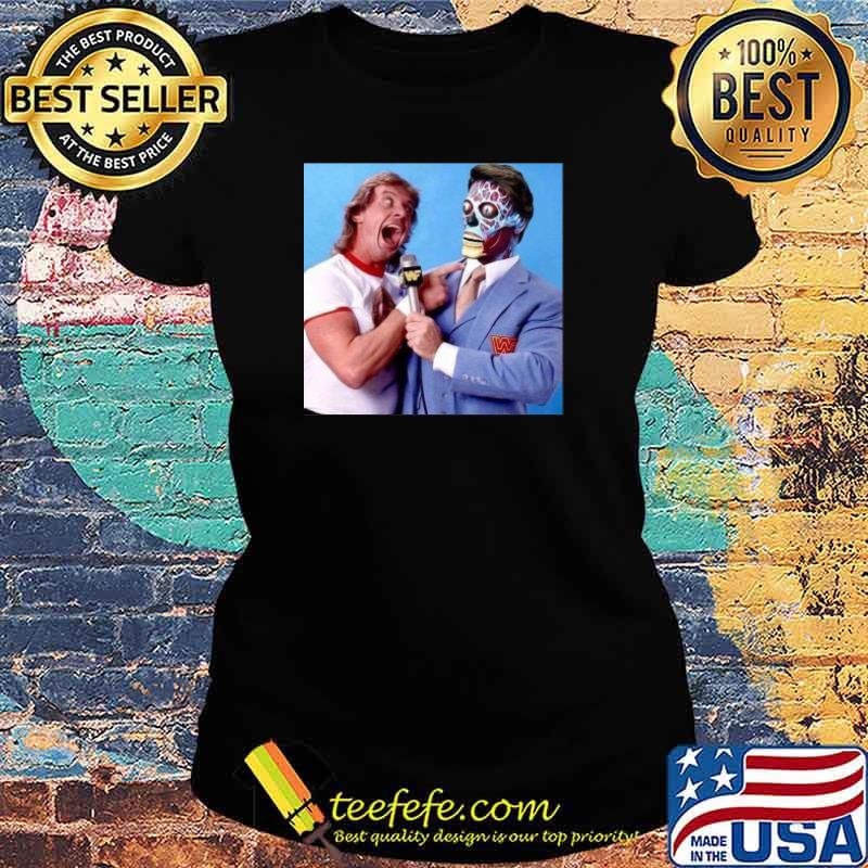 Awesome roddy Piper They Live Wwf Shirt Ladies tee Awesome roddy Piper They Live Wwf Shirt Ladies tee