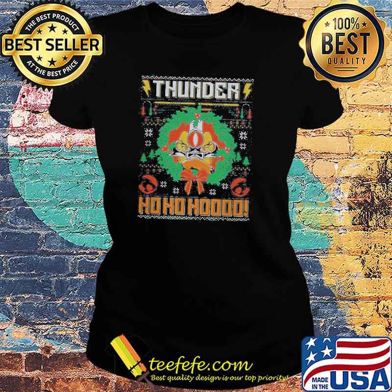 Awesome thunder Ho Ho Hoooo Christmas Shirt Ladies tee Awesome thunder Ho Ho Hoooo Christmas Shirt Ladies tee